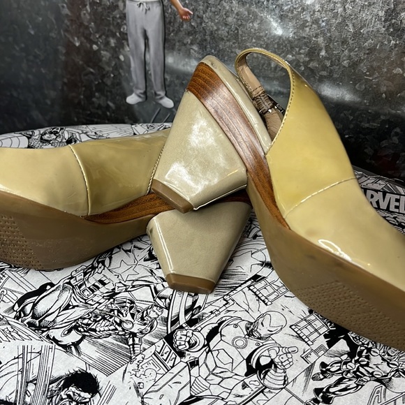 Franco sarto vintage sling back pumps 5 1/2 - Picture 6 of 10